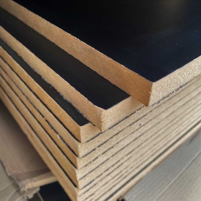 Płyta MDF 2800x2070x18 dwustronnie laminowana czarna