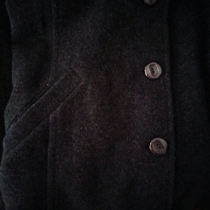 Casaco 70% Lã preto