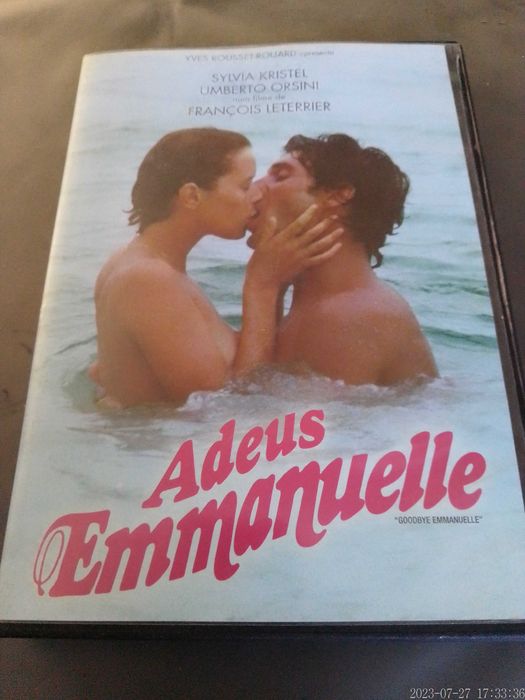 DVD Adeus Emmanuelle Filme Legendado em Português Sylvia Kristel