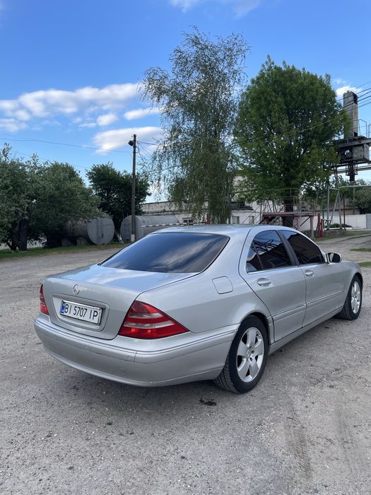 Mercedes S220 без пневми