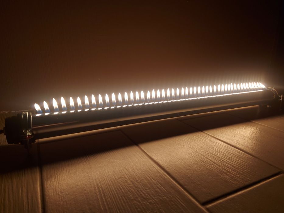 Труба Рубенса, вогняний еквалайзер, науковий експонат, фізика