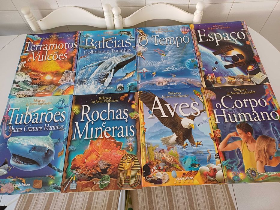 Coleção Biblioteca do Jovem Explorador 8 volumes