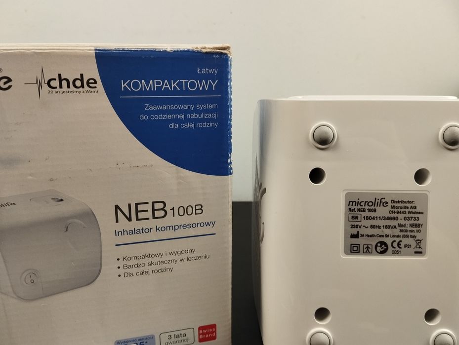 Microlife – nebulizator / inhalator, szwajcarska jakość