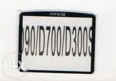 Optical glass lcd screen protector for nikon d90/d700/d300s