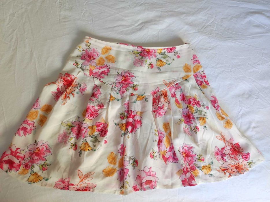 Mini saia de verão com motivos florais | Tezenis