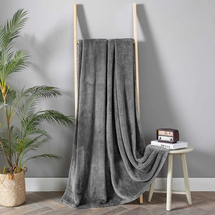 Koc / narzuta / pled / miękka flanela / MIULEE !125x150CM! 6474-A!