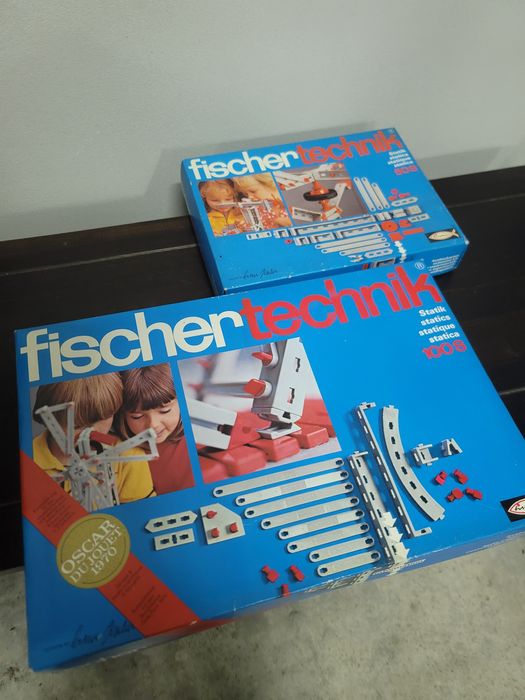 Fischer Technik LEGO Stare Klocki
