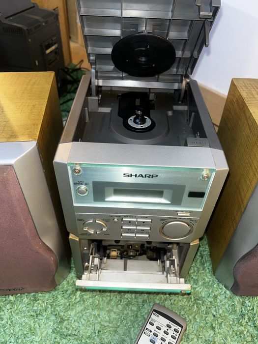 mini wieża stereo Sharp XL-30H(WL) głośniki radio