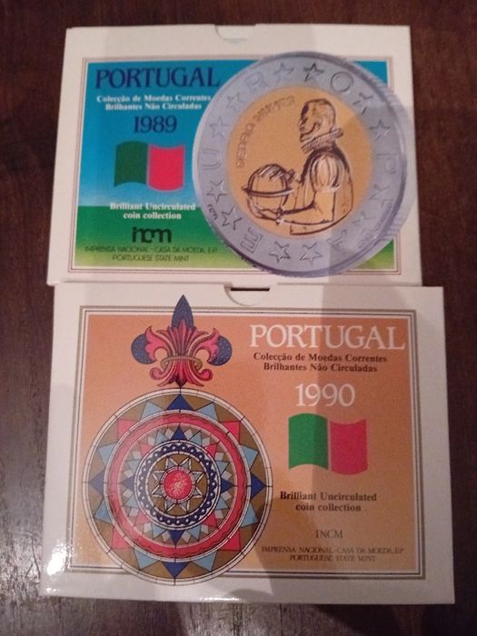 Moedas Coleções BNC Diversos Anos