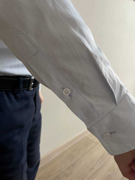 Блакитна сорочка чоловіча Arber (40 розмір)