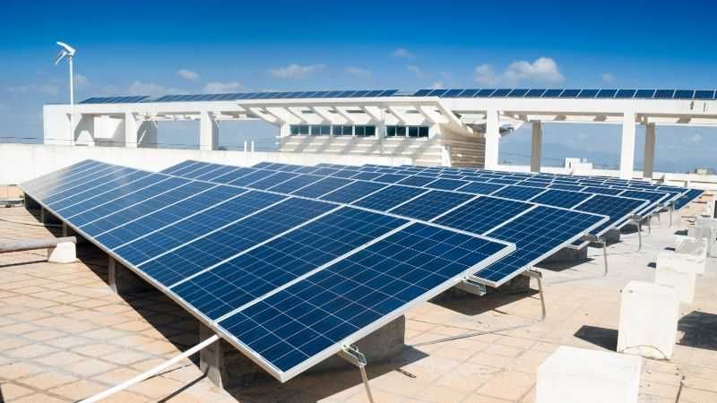 Монтаж сонячних панелей, гібридних інверторів солнечных панелей