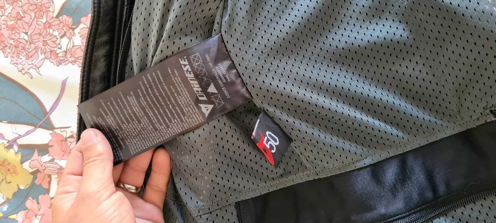 Casaco inverno motard Dainese pele