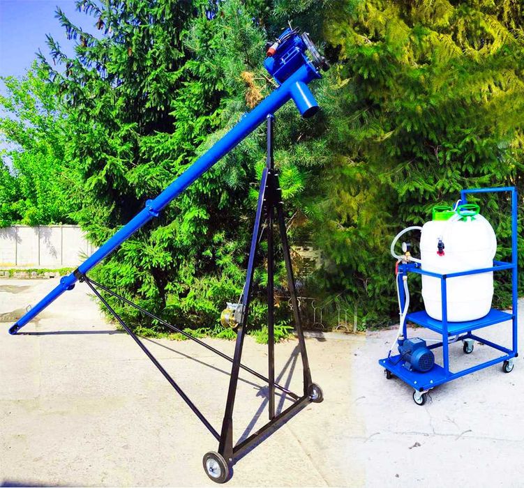 Навантажувач шнековий для зерна Ø 133 мм, 6 м! А К Ц І Я!Погрузчик