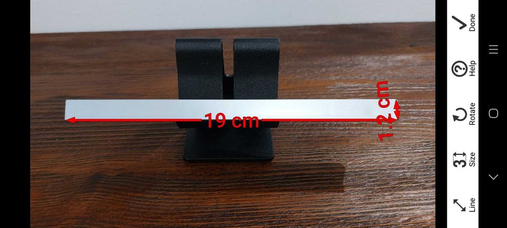 Zestaw 8 szt. nowych plastikowych srebrnych uchwytów do szafek / szaf