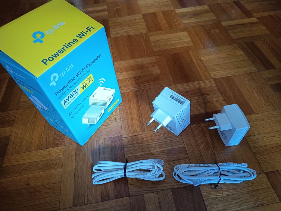 Powerline Wi-fi Extender Av600 - como novo