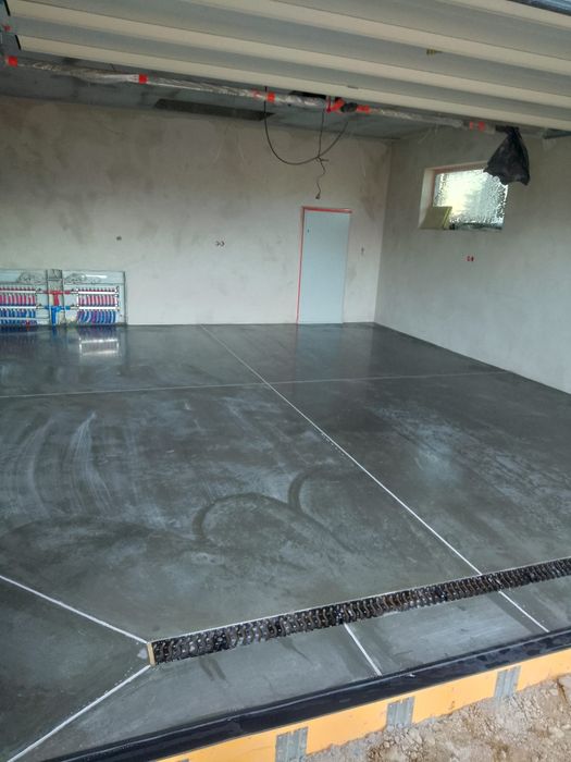 Posadzki Przemysłowe GARAŻE / HALE / PŁYTY fundamentowe