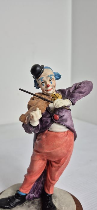 UNIKAT: Figurka Goebel - Grający Klaun (Happy Clowns)