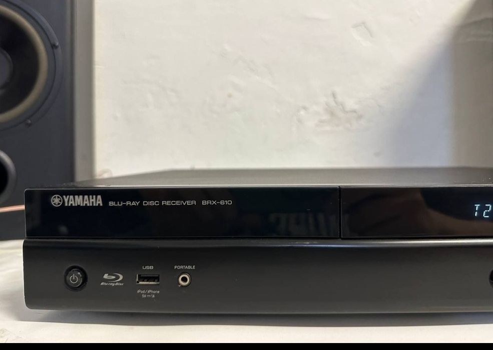 Wzmacniacz /DVD/ Kino Domowe Yamaha BRX-610, Bluray USB BD