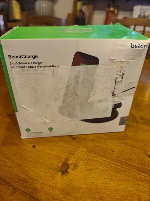 Carregador Belkin Boostcharge 3in1 iPhone + apllewatch + airpods