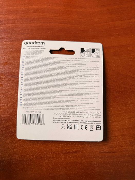 Goodram 128GB microCARD CLASS 10 UHS-I