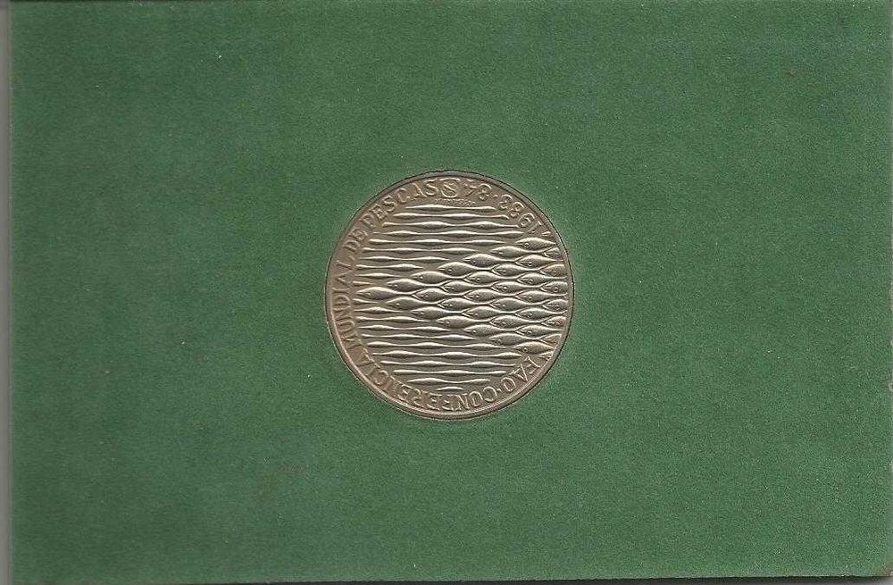 Portugal 250 escudos, 1984 Conferência Mundial de Pescas - FAO