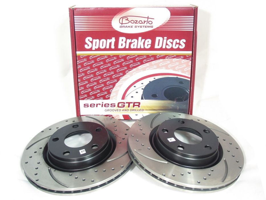 TARCZE hamulcowe wiercone Bozarto 280mm Audi A8 quattro VW Phaeton TYŁ