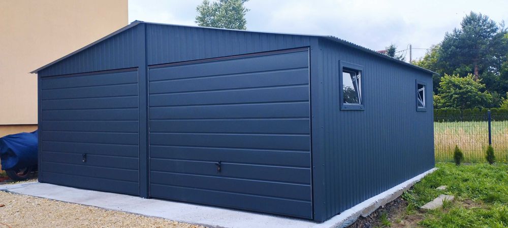 garaż blaszany 6x6 garaż blaszak 5x7 garaże blaszane 5x7 profil