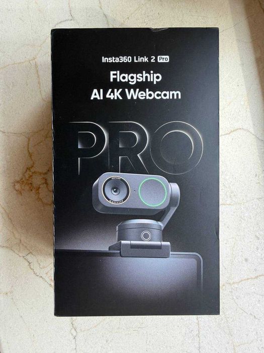 Веб-камера Insta360 Link 2 Pro (CINSABPA) Гарантія 9міс. ІІ-відстеження 4К