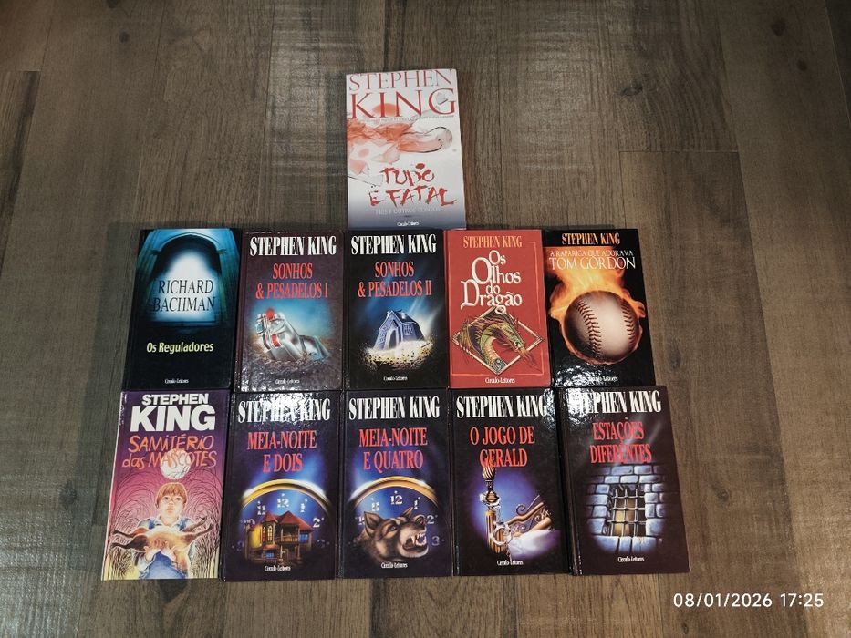 Stephen King Livros ( Ver descrição do anúncio)