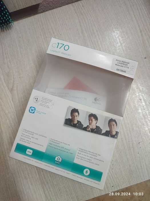 Веб-камера Logitech Webcam C170