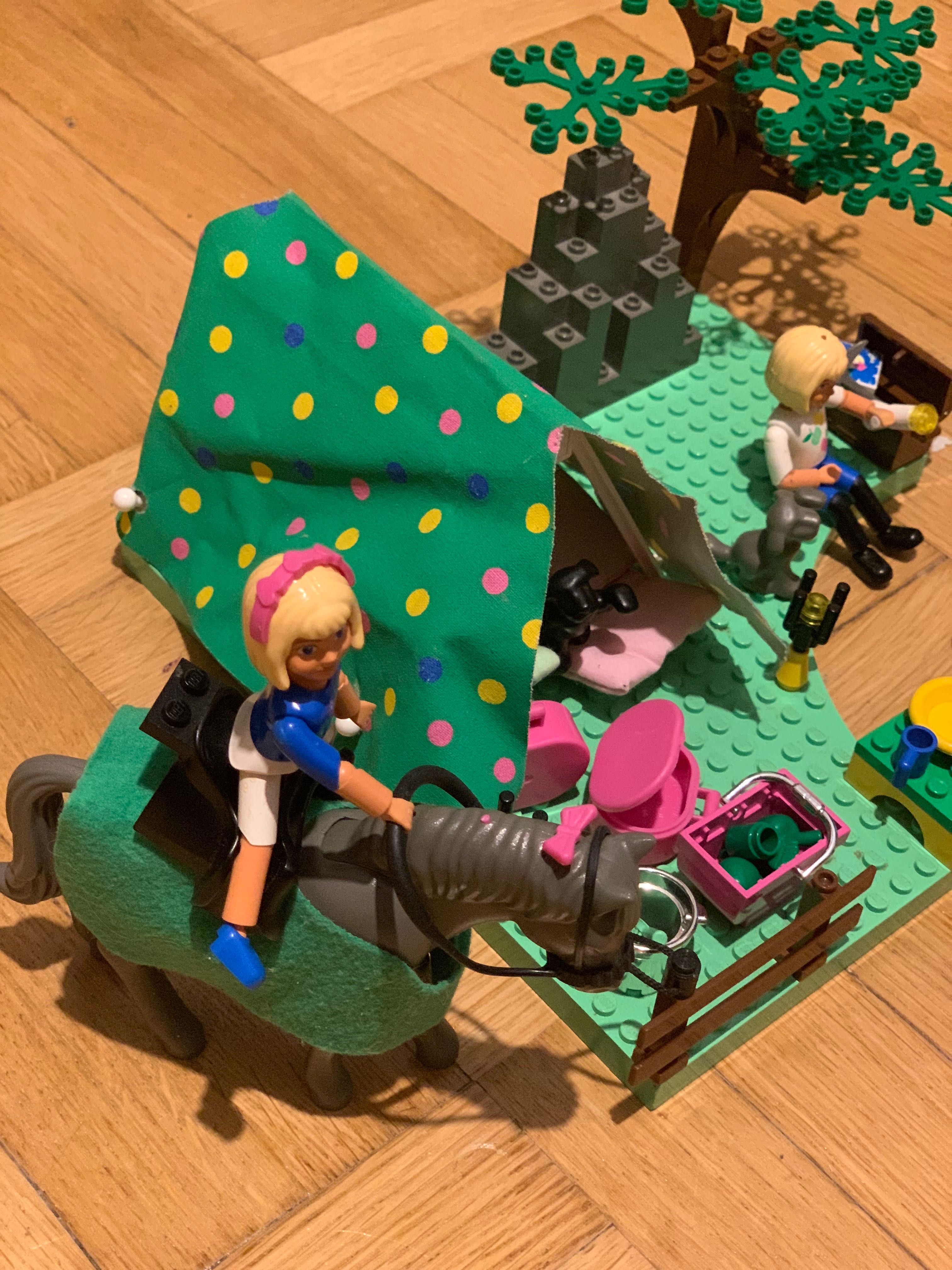 Lego Belville zestaw biwak plus ko vintage Warszawa Praga Po udnie OLX.pl