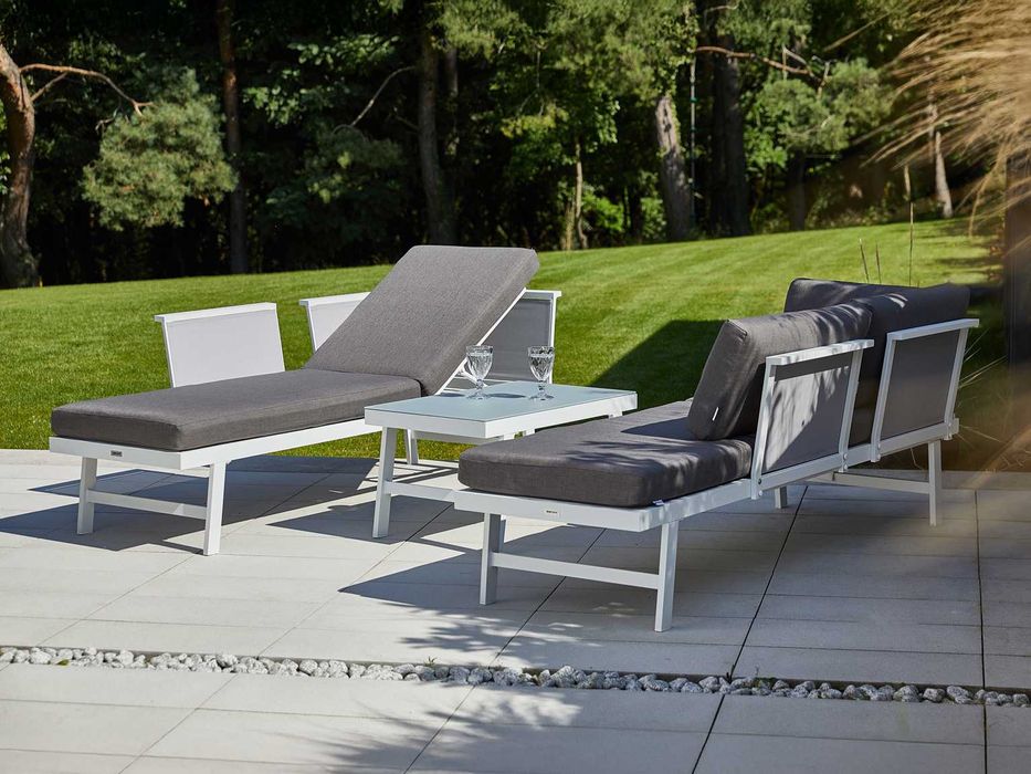 -60% Zestaw mebli ogrodowych ZUMM: MASCA biała