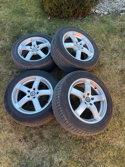 Felgi 17 z oponami letnimi Continental 5x112