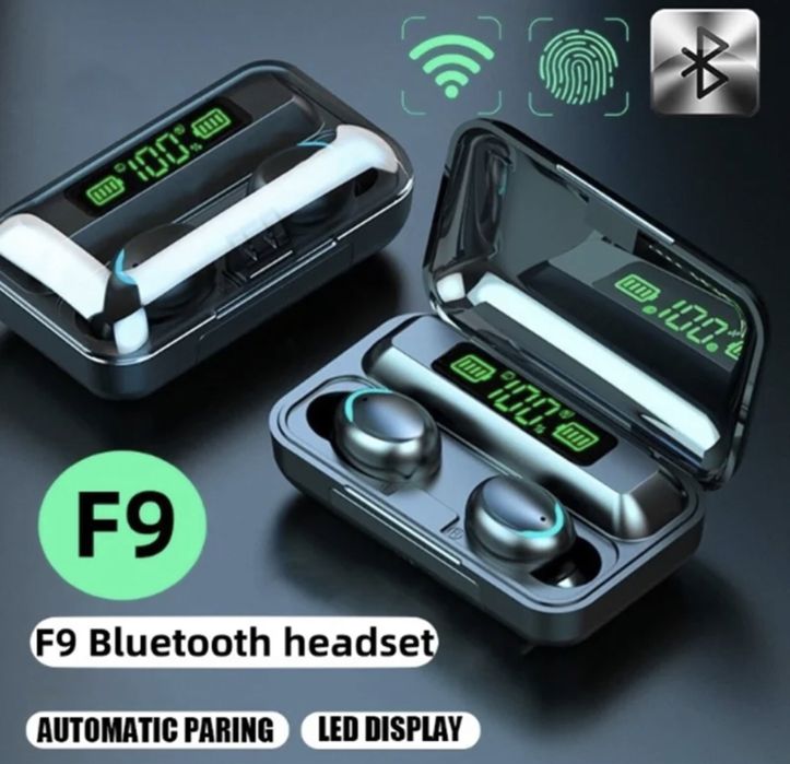 Навушники Bluetooth TWS F9-5 стерео