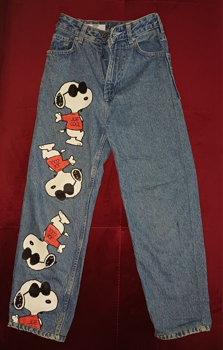 jeansy bershka snoopy w Twojej okolicy? Sprawdź kategorię Moda