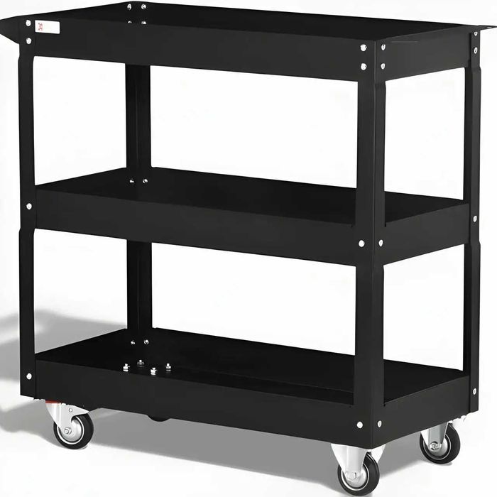 візок для інструменту 3 полички на колесах тележка для инструмента