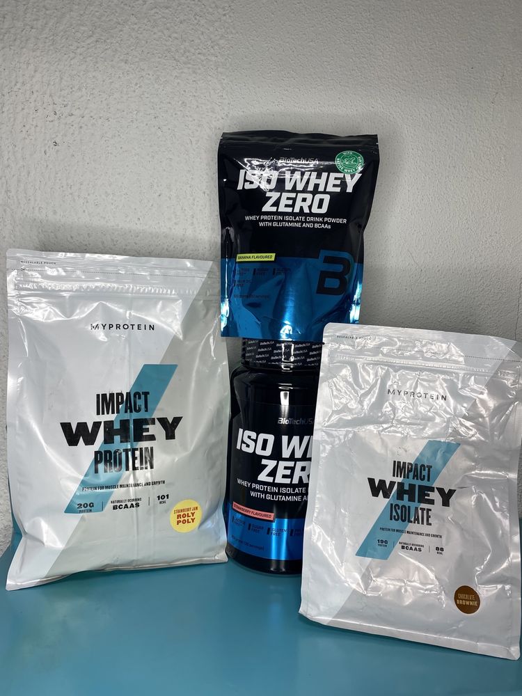 Протеин myprotein impact whey,biotech iso whey zero, pure whey: 766 грн ...