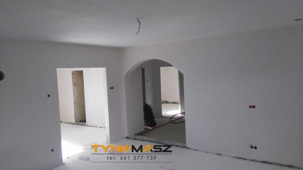 TYNKI maszynowe gipsowe cementowo - wapienne