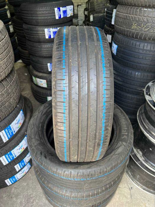 Шины 215/55 R17 Continental б/у лето 5/6мм Комплект L6