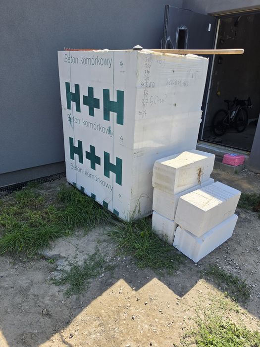 Beton komórkowy h+h 48szt paleta 24x24x59
