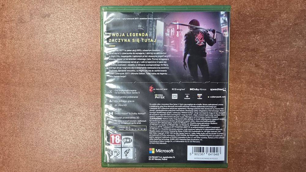Gra Cyberpunk 2077 Ultimate Edition XBOX Series X