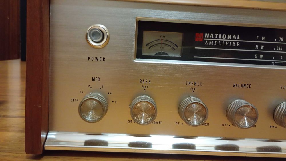 REZERWACJA plus National sb88h MFB system kolekcjonerski zestaw po serwisie w pięknym stanie z Japonii nie powtarzalna okazja złoty biały kruk