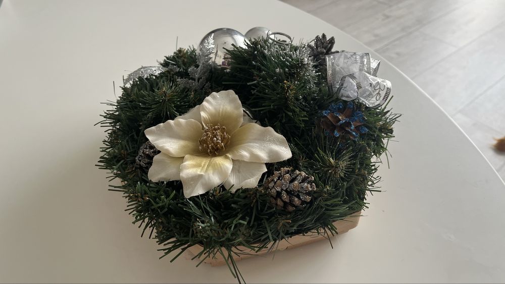 Різдвяний новорічний вінок