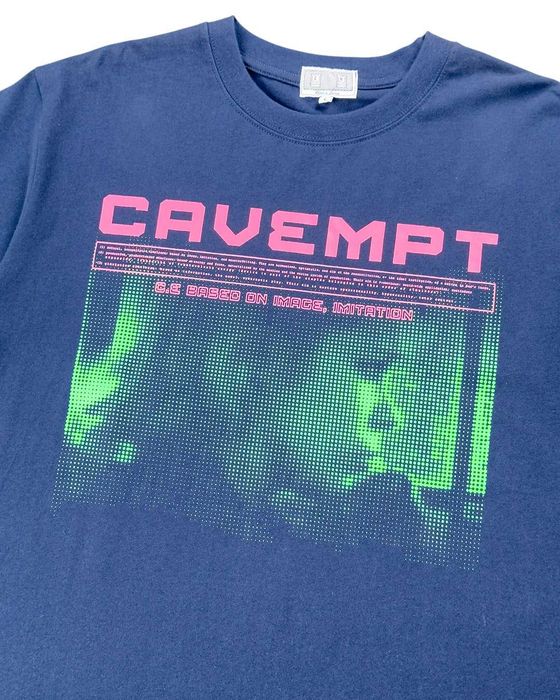 Футболка CAV EMPT Back Tee Navy CAV111