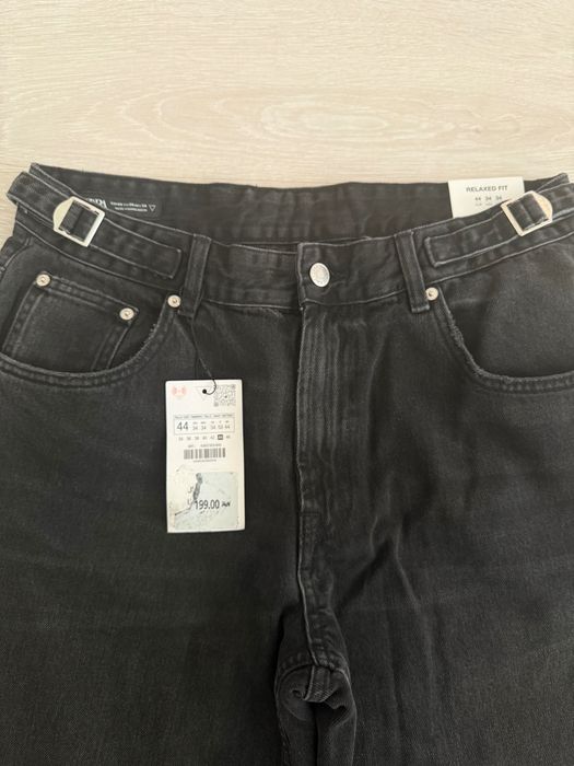 Джинси Zara, relaxed fit, розмір 44