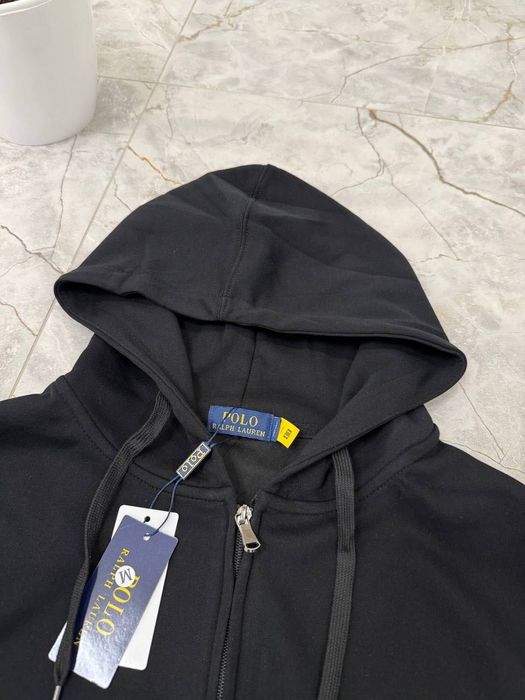 Зіпка Polo Ralph Lauren чорна та сіра, універсальна