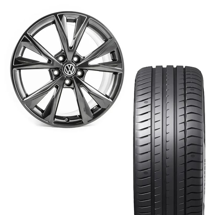 NOWE ORYGINALNE Koła Volkswagen 18" Golf Jetta Beetle Passat Passat CC