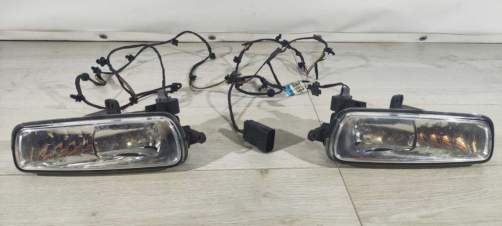 Ford Focus mk3 15-18 Проводка переднего бампера, под птф / Фокус рест