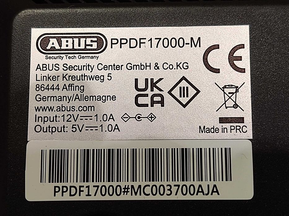 Monitor - Stacja monitorująca ABUS (obraz z 4 kamer WIFI)
