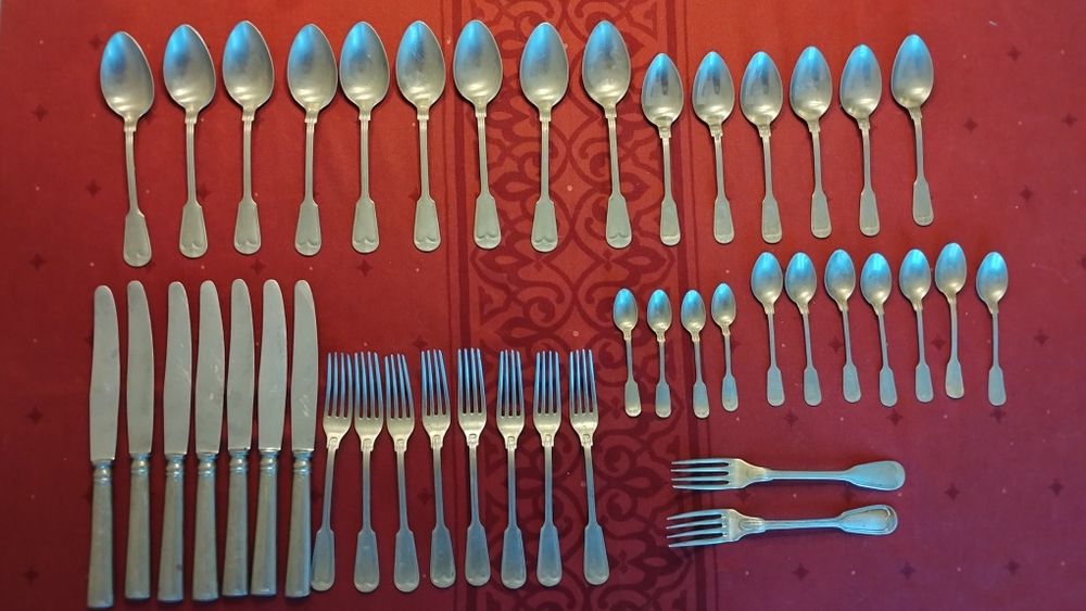 Faqueiro em Alpaca antigo